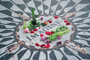 Strawberry Fields Memorial, Central Park, NY