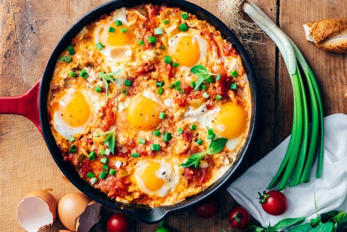 Menemen Turkish food