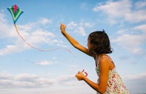 flying kites