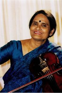 Vidushi Sisirkana Dhar Choudhury violinist