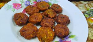 dal vada or lentil fritters