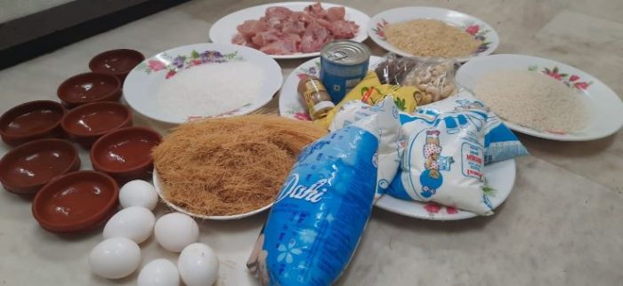 ingredients for grand feast of eid