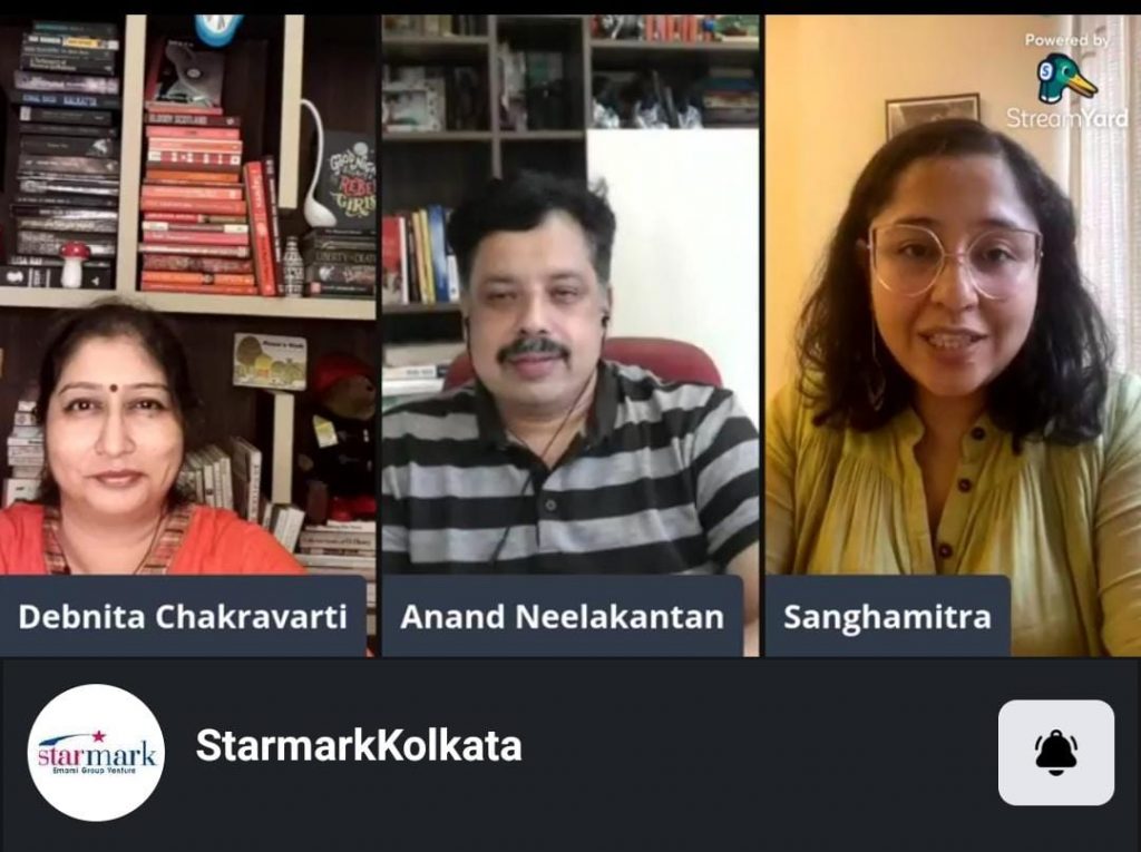 Starmark Bookstore interview of Neelakantan