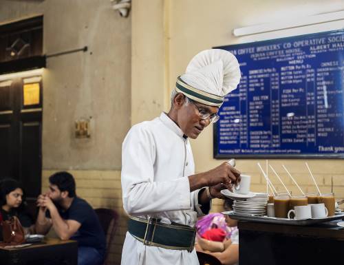 Ram Sanjivan waiter college street coffee house