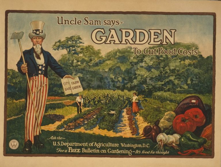 victory garden poster