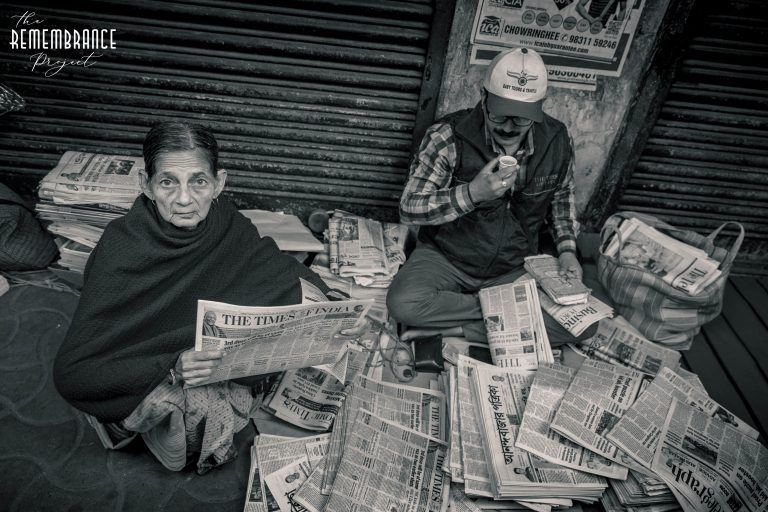 ruma chakraborty newspaper vendor from Kolkata photo kounteya sinha