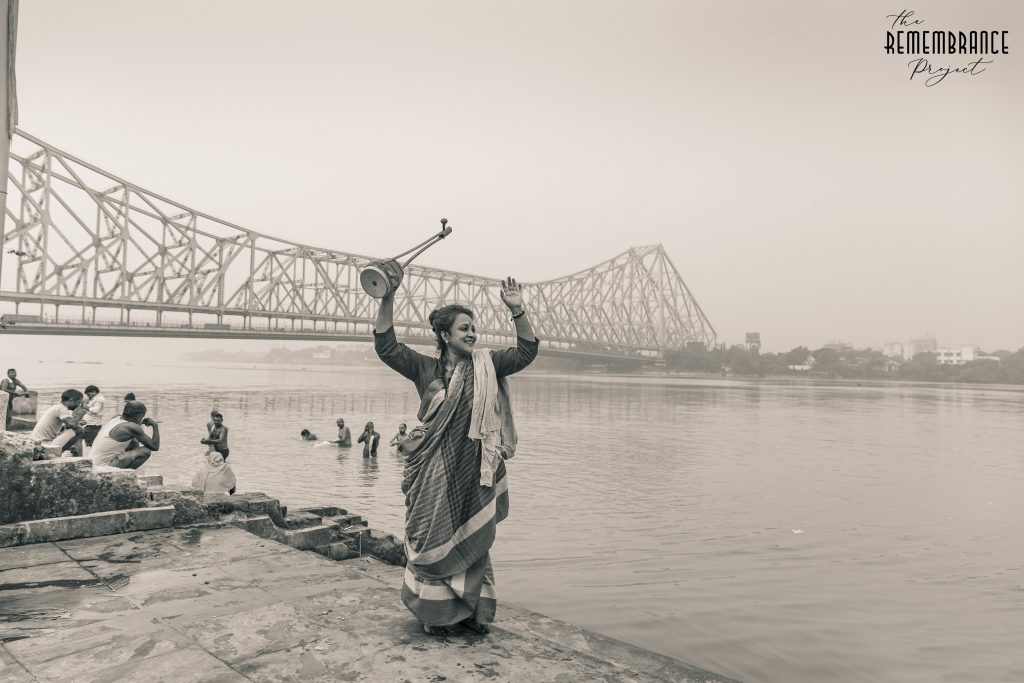 Sanhita baul woman from Kolkata