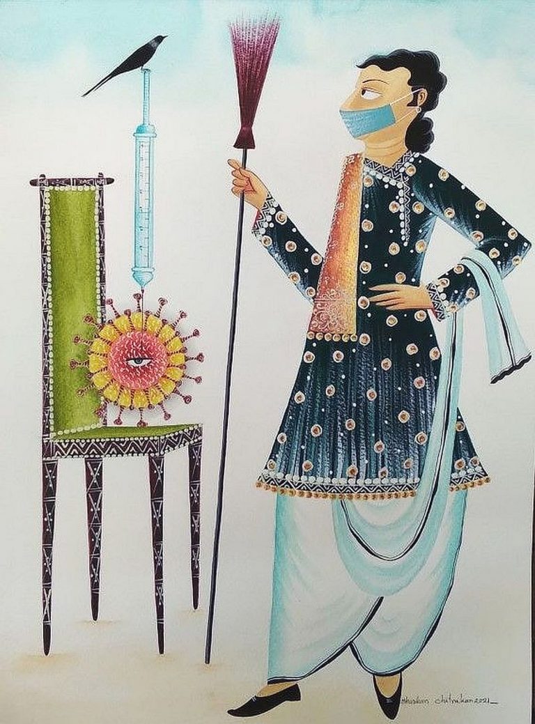 patachitra by bhaskar chitrakar