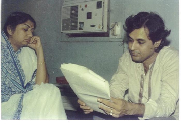 Harish Bhimani and Lata