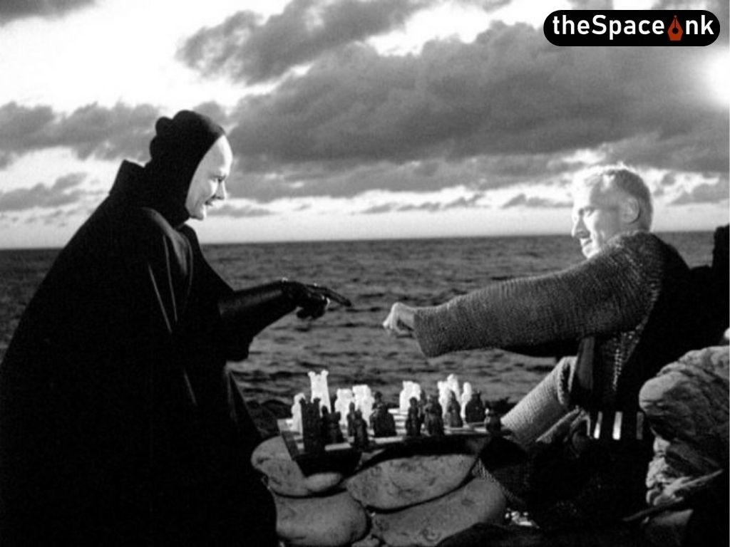 Check Mate Chess in Celluloid