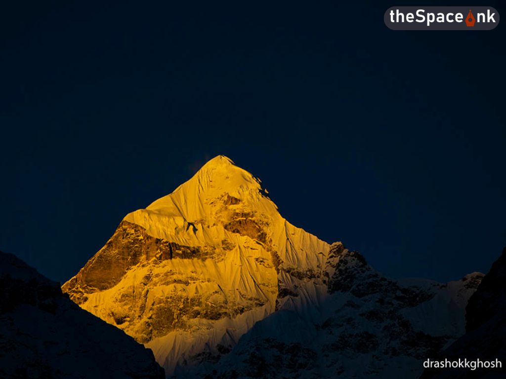 Meeting The Lord Amidst A Snow-Clad Badrinath