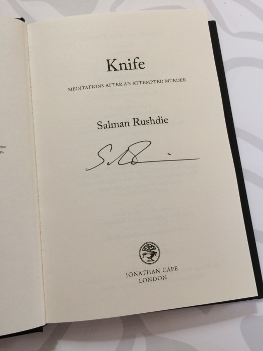 Rushdie also shares his thoughts on personal religion and a more public, politicized religious discourse