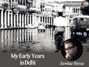 Jawhar Sircar Years In Delhi One Cover