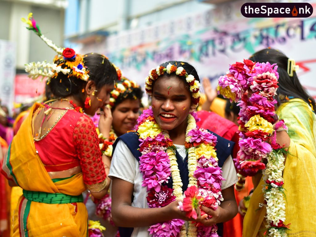 Holi in Bloom at Lighthouse for the Blind
