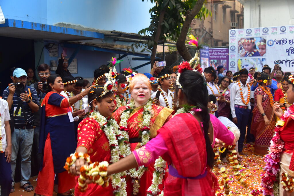 Holi in Bloom at Lighthouse for the Blind