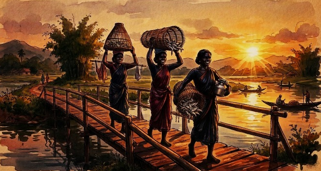 Doiboki 2, Fisherwoman transcreation story