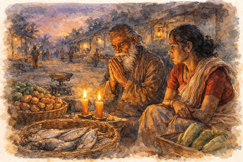 Doiboki, Fisherwoman transcreation story