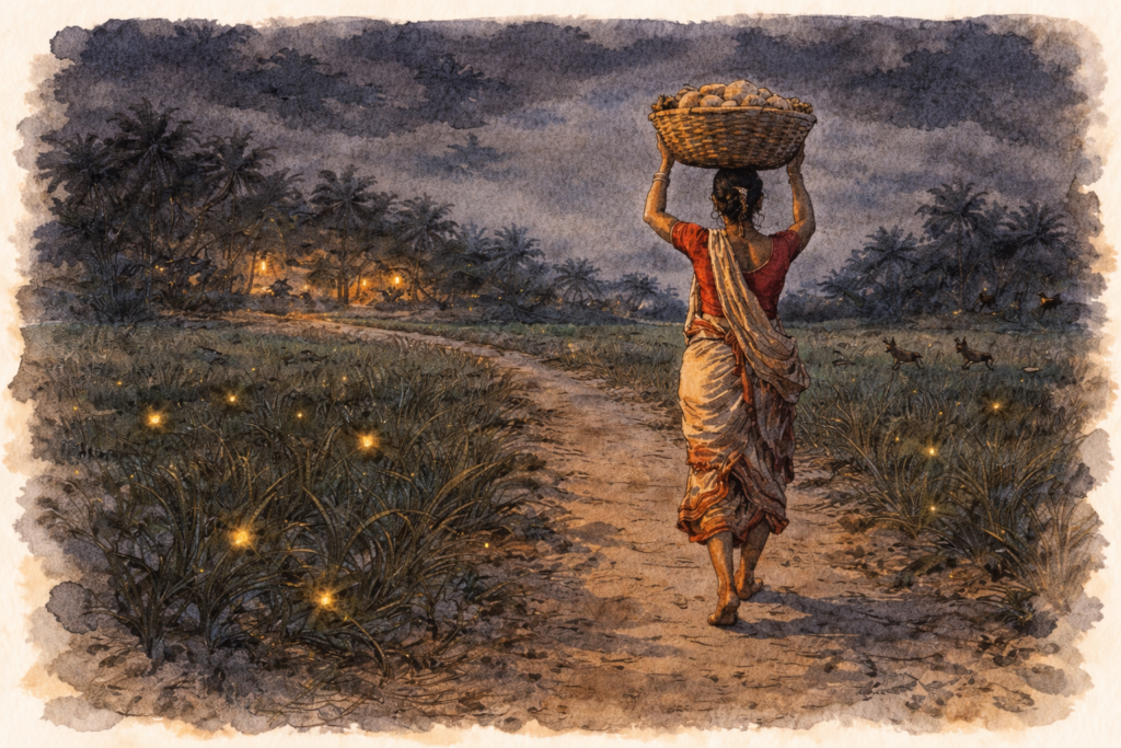 Doiboki, Fisherwoman transcreation story