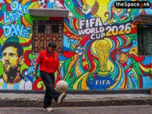 Fifa World Cup Artwork in Kolkata
