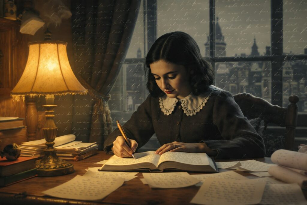 I Write, Therefore We Exist: Anne Frank and the Architecture of Rebellion