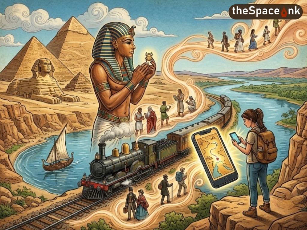 The Pharaoh, the Phone, and the First Trip