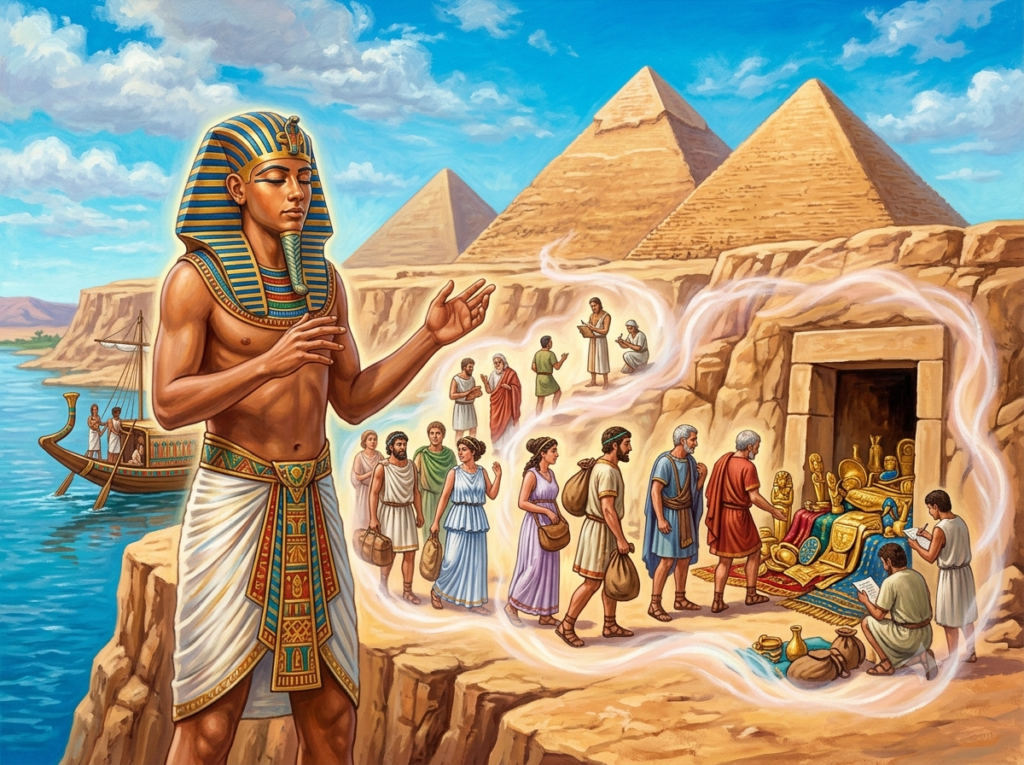 The Pharaoh, the Phone, and the First Trip