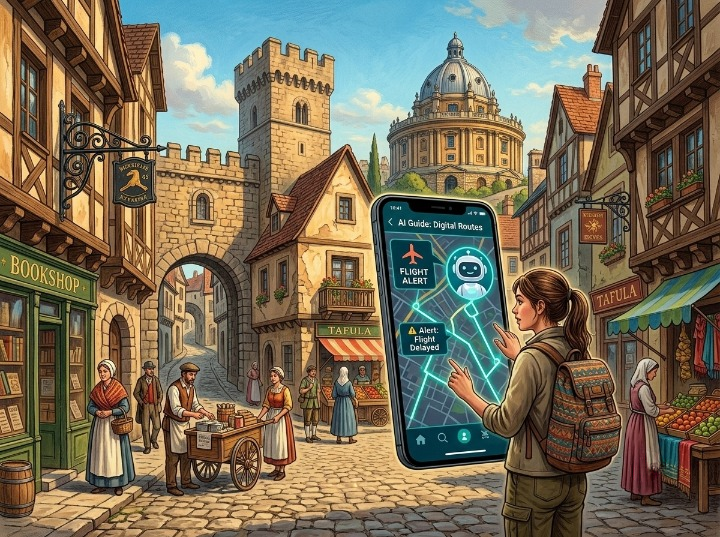 The Pharaoh, the Phone, and the First Trip