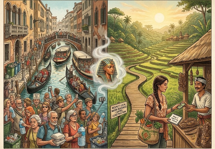 The Pharaoh, the Phone, and the First Trip