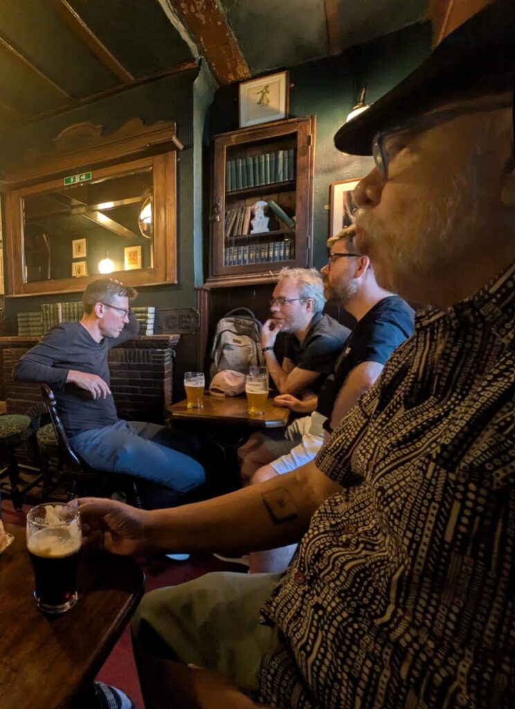 Writers, Pubs and book shops